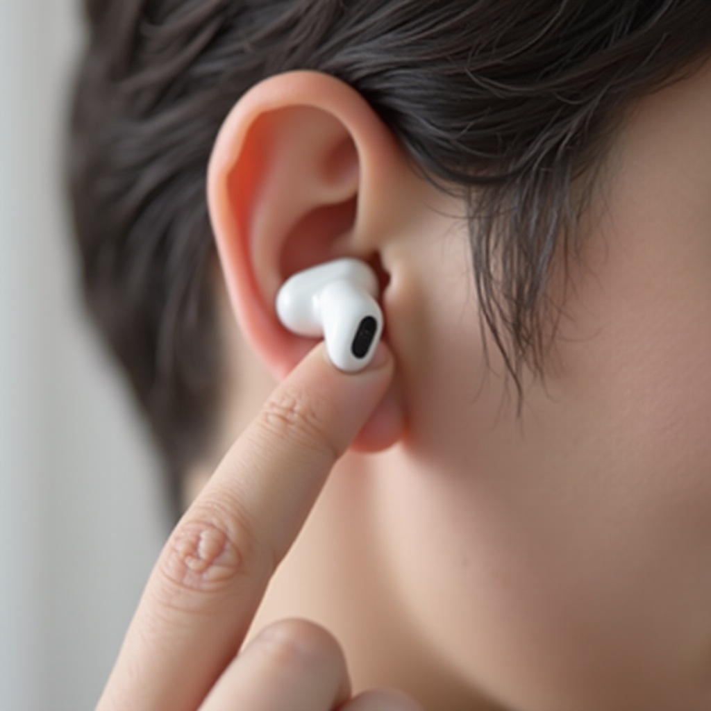 How to Switch AirPods Settings by Touching It
