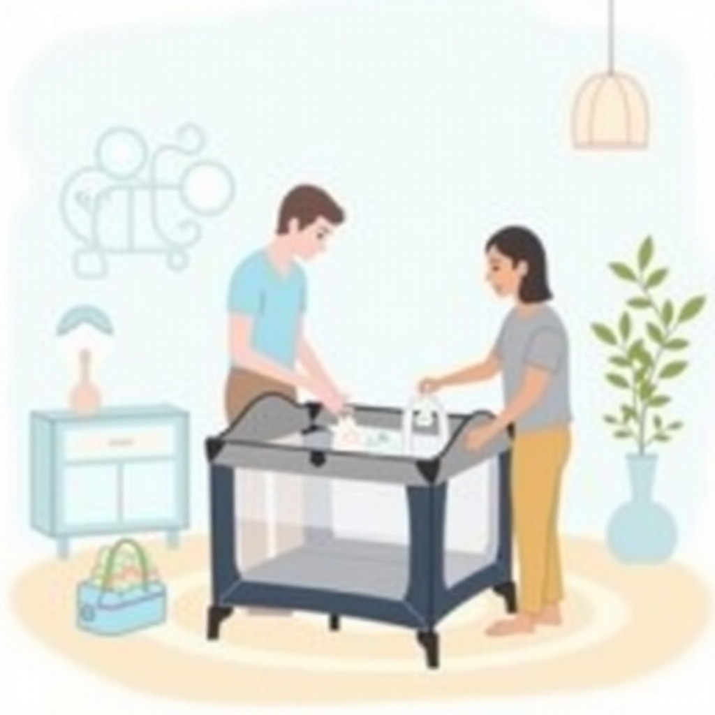 How to Set Up Graco Pack ‘n Play with Bassinet